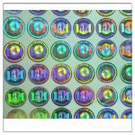 Security anti-counterfeit hologram sticker,Shiny 3D custom hologram sticker for