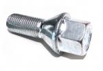 Solid Zinc Coated Wheel Lug Bolts 17 Mm Hex With 60 Degree Taper Seat