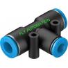 Buy cheap QST-8-6 Pneumatic Tube Fittings Push In T Connector 153135 4052568032272 from wholesalers