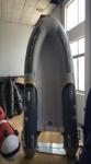 Double flat bottom aluminum hull Heytex PVC tube 300cm length with big front
