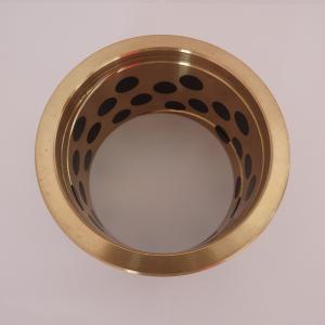 Buy cheap SPB Solid Bronze Bushings Self Lubricating Bearings High Strength Brass Castings product