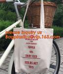 Handled jute/Cotton Shopping Bag,custom print cotton handle luxury black paper