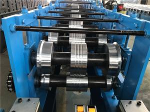 Buy cheap Round Shape Stainless Steel Pipe Bending Machine , Gutter Roll Forming Machine PLC Control product