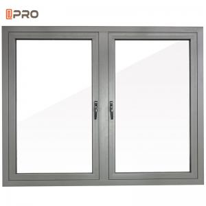 Buy cheap Aluminium Glass Casement Windows pane replacement European Style product