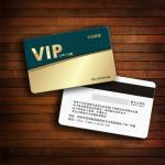 Four color printing palstic self-adhesive magnetic strip card,Credit Card Size