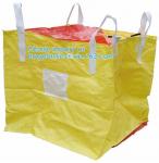 Polypropylene Woven FIBC Jumbo Bags , Plastic Jumbo Bag Building Material FIBC