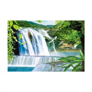 Buy cheap Large Size PET 3D Lenticular Printing Poster Of Waterfall Scenery Theme product