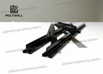 Plastic Bar Nylon Profile PA66 25% Glass Fiber Extrusion Heat Insulation Profile