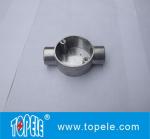 TOPELE 20mm / 25mm BS4568 / BS31 Electrical Two Way Circular Angle Aluminum