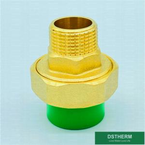 Buy cheap Customized Brass Color Heavier Ppr Fittings Threaded Union Male And Female ODM product