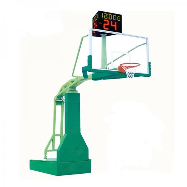 3.05M Height Basketball Hoop Stand With Aluminum Frame Customized Color