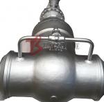 Cast Steel Flex / Solid Wedge Gate Valve With Bypass Valve HF Seal API / DIN