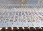 Link Plate Stainless Steel Conveyor Chain Belt , Smooth Surface Food Conveyor