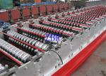 1250MM Width Glazed Roofing Corrugated Sheet Roll Forming Machine Low Noise