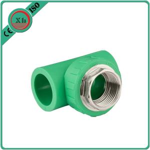 Buy cheap Polypropylene PPR Female Threaded Tee 16 - 32 MM Size Corrosion Resistant product
