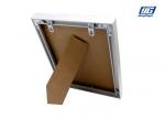 Wiredrawing Aluminum Thin Graphic Holder Adjuxtable Angle Square Corner Indoor