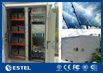 Generator Compartment Base Station Cabinet With Solar Controller / Solar Cell