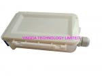 Wall Mount ABS Plastic White FTTH Fiber Optic Termination Box 8 Ports SC Splice