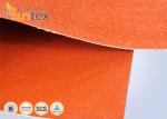 590 g/sqm Silicone Coated Glass Fabric Fire Barrier Fabric For Heat Resistant