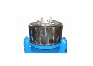 Buy cheap Manual Top Discharge Solid Bowl Basket Centrifuge for Algae Concentration product