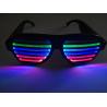 Buy cheap New Style Voice-Activated LED glasses Sound activated shutter led flashing from wholesalers