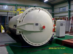 Buy cheap High Temperature Chemical Industrial Laminated Glass Autoclave Safety , Φ2m product