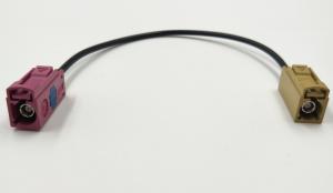 Buy cheap RG 178 Cable Fakra Connector Assembly RF Cable Code H to Fakra Code K SMB Female product