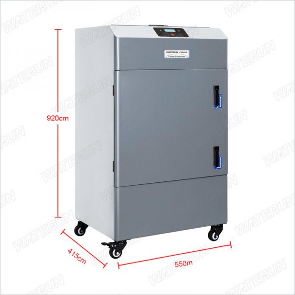 8 Layers High Efficiency Laser Engraver Fume Extractor , Laser Fume Extraction System