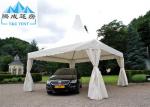 Aluminium Alloy White PVC Marquee Party Tent 8x8M , Outdoor Wedding Tent
