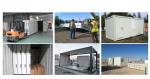 Modular Flat Pack Container Office Rooms For Temporary Use Prefab Transportable