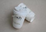 Customized White Paper Vending Cups , Disposable Coffee Cup For Hot / Cold Drink