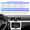 Buy cheap Skoda Golf Polo Car GPS Navigation Auto Radio 2 Din HD QLED 1280*720P from wholesalers
