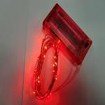 2013 new christmas led string lights red color battery operated