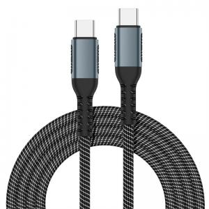 Buy cheap 100W Multiple Data Cable Type C Fabric Braided Data Transfer Cord product