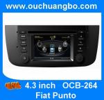 Ouchuangbo car Bluetooth DVD GPS Kit for Fiat Punto S100 platform with CD