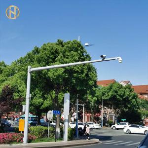 Buy cheap Polygonal Telescopic CCTV Camera Pole 11m Security Camera Mast product