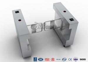 Buy cheap Access Control Swing Gate Turnstile Controlled Acrylic / Tempered Glass Arm Material product