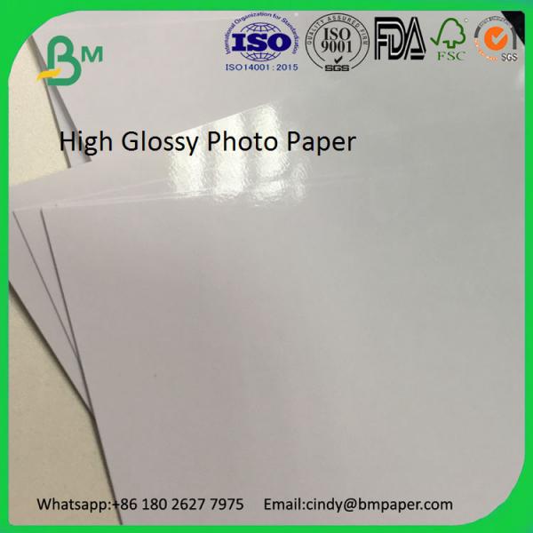 Good quality 210gsm 230gsm 250gsm 300gsm 400gsm cast coated glossy inkjet photo paper