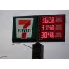 Buy cheap Back Service Electronic 24 Gas Station Led Signs For Canopy Price Changing from wholesalers
