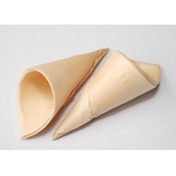 China Good Tasted Wafer Cones With Egg Materials / Ice Cream Cone Cups for sale