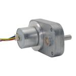 High Efficiency Brushless DC Gear Motor 12 - 24v Low Noise With Flat Gearbox