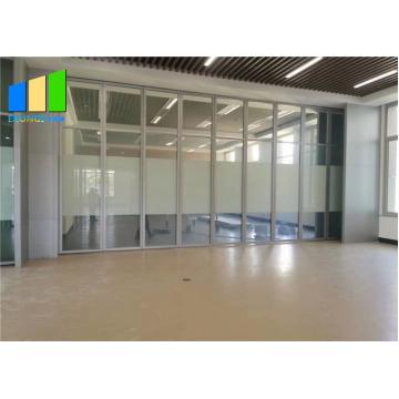 China Hot Sale Folding Office Glass Partition Door Sliding Partition Wall