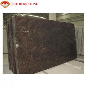 Buy cheap Beautiful Polished Granite Stone , Natural Tan Brown / English Brown Granite Slabs product
