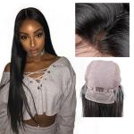 Natural Black Remy Long Lace Front Wigs Human Hair 100% Unprocessed Good Feeling
