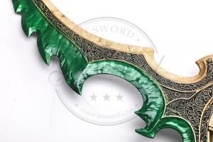 Buy cheap 49&quot; Video Game Replica Swords , Warcraft Cosplay Weapon Azzinoth Warglaive product