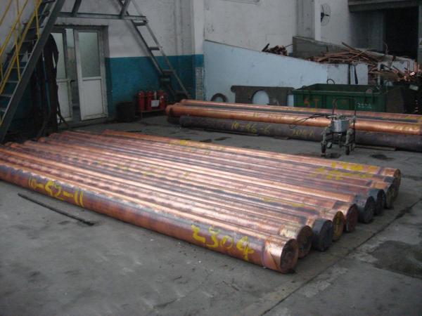 Red Copper Wire Billet Continuous Casting Machine Horizontal Type Customized Length