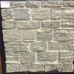 Natural stone Grey Granite Meshed Back Cultured Wall Stone / Paving Stone