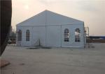 200 Seater White Small Wedding Marquee Party Tent , PVC Commercial Grade Marquee