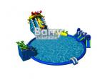 Blue seaworld amusement park equipment with big swiming pool for commercial