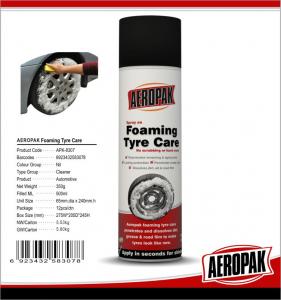 Buy cheap Anti Fading Car Care Products Foaming Wheel And Tire Cleaner Dissolves Dirt / Oil product
